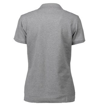 Piqu Poloshirt | Stretch Grau meliert XL