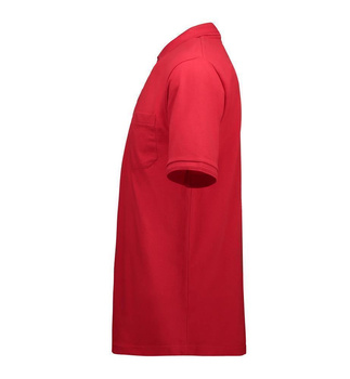 Klassisches Poloshirt | Tasche Rot 4XL