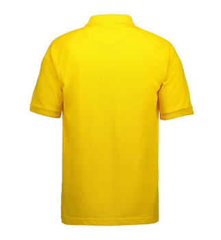 Klassisches Poloshirt | Tasche Gelb 4XL