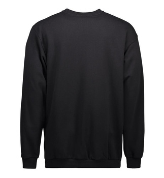Klassisches Sweatshirt Schwarz 4XL