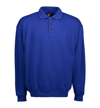 Klassisches Polo-Sweatshirt Knigsblau S