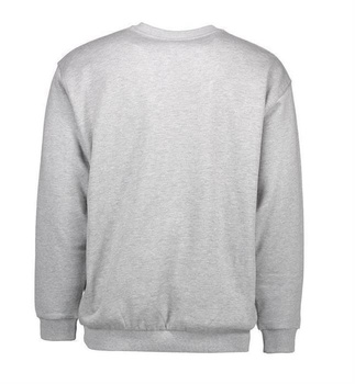 Klassisches Sweatshirt Grau meliert S
