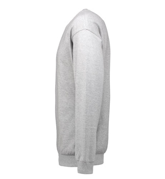 Klassisches Sweatshirt Grau meliert 4XL