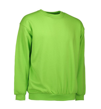 Klassisches Sweatshirt Lime M