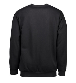 Klassisches Sweatshirt Schwarz 2XL