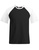 Herren Raglan T-Shirt ~ Schwarz/Weiß XS
