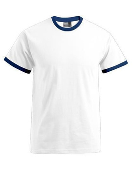 T-Shirt Contrast  ~ Wei/Navy S