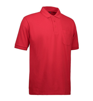 PRO Wear Poloshirt mit Brusttasche Rot 4XL