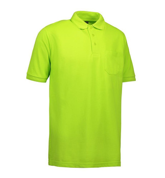 PRO Wear Poloshirt mit Brusttasche Lime M