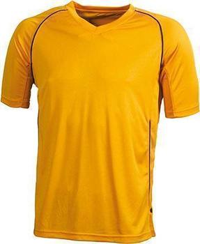 Kinder Team Shirt ~ orange/black XL