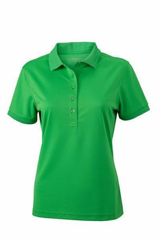 Damen Funktions Poloshirt ~ grün XXL
