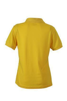 Damen Funktions Poloshirt ~ sun-yellow XXL