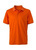 Herren Funktions Poloshirt~ dark-orange M