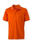 Herren Funktions Poloshirt~ dark-orange XXL