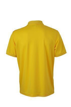 Herren Funktions Poloshirt~ sun-yellow XL