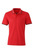 Hochwertiges Herren Sport-Poloshirt  ~ rot/schwarz L