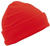 Wärmende Microfleece Mütze ~ rot
