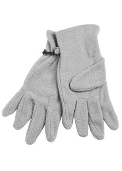 Microfleece Handschuhe ~ grau S/M