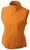 Damen Fleece Weste ~ orange XL