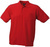 Klassisches Piqué Polohemd mit Brusttasche ~ rot S