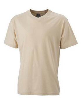 Bequemes T-Shirts V-Ausschnitt JN003
