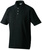 Freizeit Poloshirt Medium ~ schwarz XL