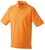 Freizeit Poloshirt Medium ~ orange S