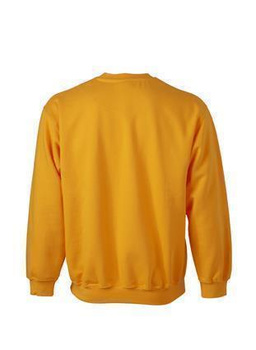 Sweatshirt Round Heavy ~ goldgelb L