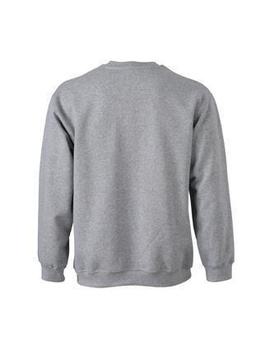 Sweatshirt Round Heavy ~ graumeliert 5XL