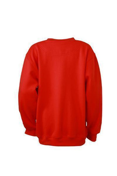 Kinder Sweatshirt Heavy ~ tomatenrot XL