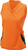 Damen Laufshirt Tank Top ~ orange/schwarz M