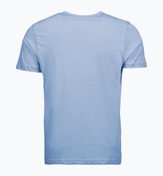 T-TIME Herren T-Shirt | V-Ausschnitt ~ Hellblau XL