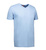 T-TIME® Herren T-Shirt | V-Ausschnitt ~ Hellblau 2XL