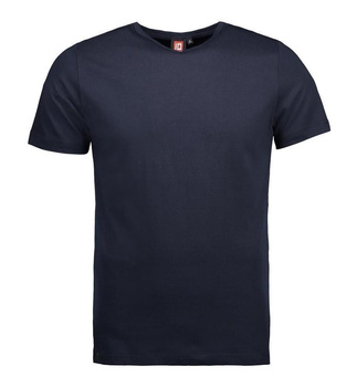 T-TIME Herren T-Shirt | V-Ausschnitt ~ Navy S