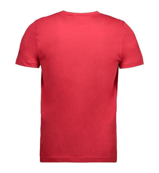 T-TIME Herren T-Shirt | V-Ausschnitt ~ Rot M