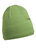 Knitted Beanie with Fleece Inset ~ limegrün
