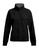 Damen Double Fleece Jacke von Promodoro ~ schwarz/hellgrau (Solid) M