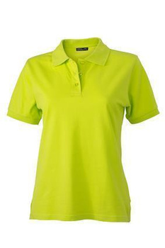 Damen Poloshirt Classic ~ acid-gelb L