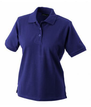 Damen Poloshirt Classic ~ aubergine XXL
