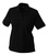 Damen Poloshirt Classic ~ schwarz XL