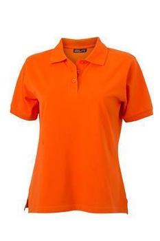Damen Poloshirt Classic ~ dark-orange XL