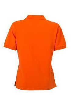Damen Poloshirt Classic ~ dark-orange XXL