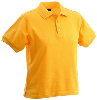 Damen Poloshirt Classic ~ goldgelb XL