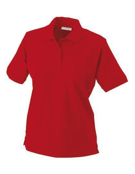 Damen Poloshirt Classic ~ rot XL