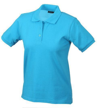 Damen Poloshirt Classic ~ trkis XL
