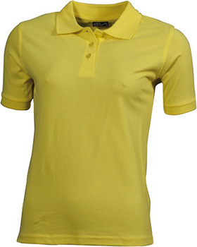 Damen Poloshirt Classic ~ gelb M
