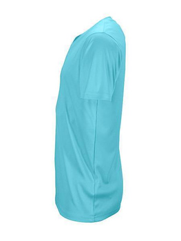 Herren Funktionsshirt mit V-Ausschnitt ~ pacific-blau XL