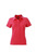 Damen Polohemd in Piqué-Qualität ~ pink/weiß S