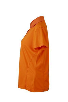 Damen Funktions Poloshirt ~ orange L