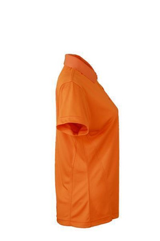 Damen Funktions Poloshirt ~ orange XL